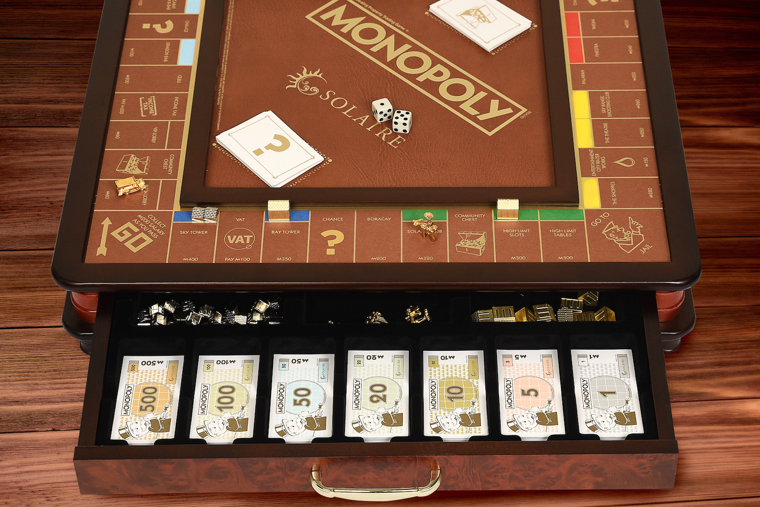The Solaire x Monopoly deluxe edition