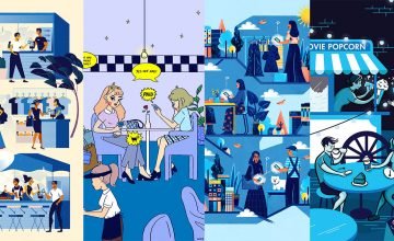 What a cashless society looks like, in four illustrations
