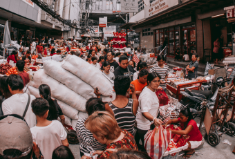 17-year-old James Saluta captures trash-filled crowded streets of Divi as we see it all
