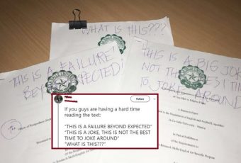 Insult or criticism? DLSU prof writes “AUTOMATIC FAIL” on students’ papers