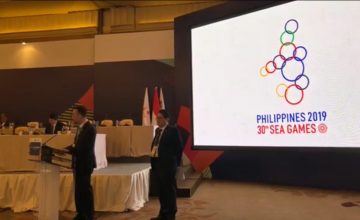 What does the 2019 SEA Games logo look like?