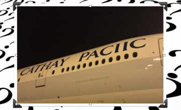 Cathay Pacific releases rare one-plane airline