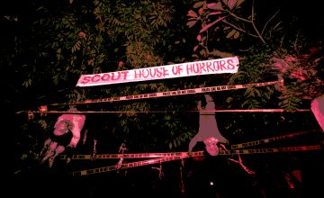 We captured all the ghouls and ghosts of House of Horrors on cam