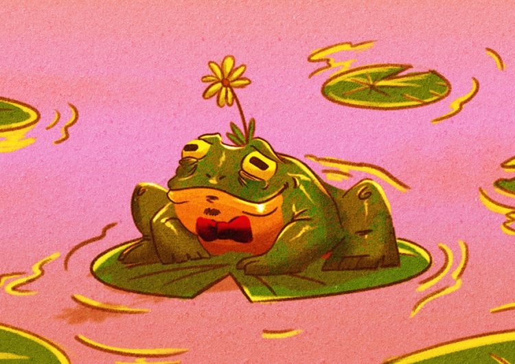 This frog will have a better Valentine’s Day than you