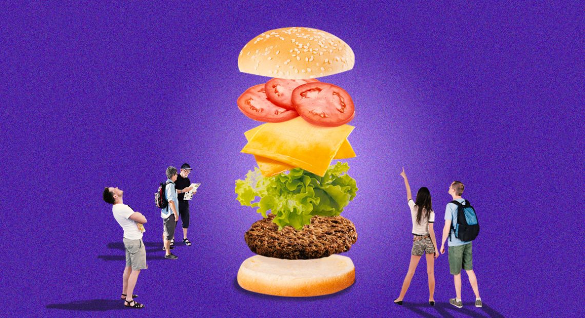 We’re willing to travel to Muntinlupa for this burger…with peanut butter