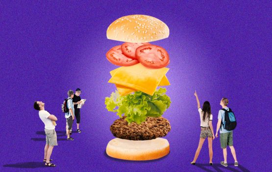 We’re willing to travel to Muntinlupa for this burger…with peanut butter