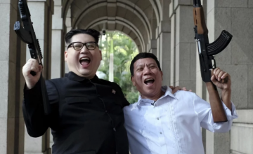 This is what a “bromance between dictators” looks like