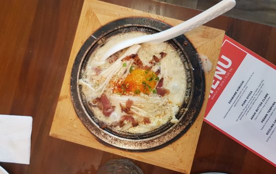 Try this ramen carbonara hybrid at Kureji in Quezon City