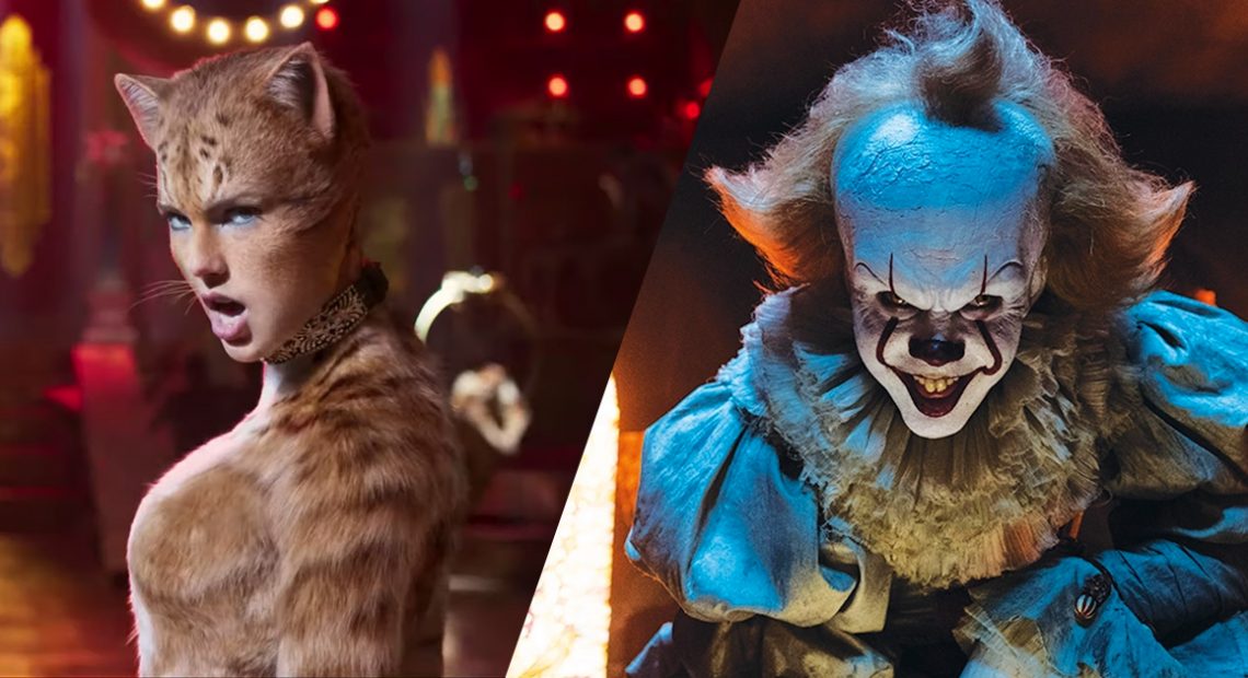 What’s more terrifying, ‘Cats’ or ‘It 2?’
