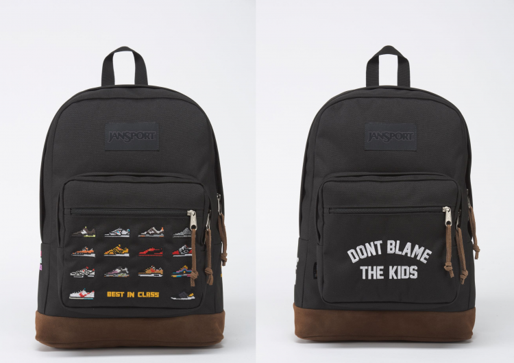 JanSport reps urban style with this DBTK and Sole Academy collab