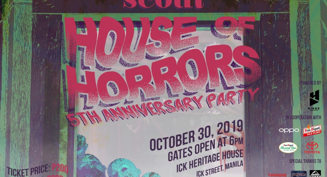 We’re holding a Halloween party for SCOUT’s 5th anniversary