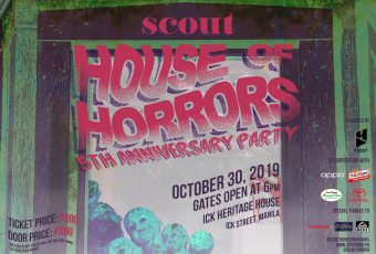 We’re holding a Halloween party for SCOUT’s 5th anniversary