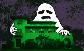 Meet the (kinda) haunted house we’re having our birthday party at