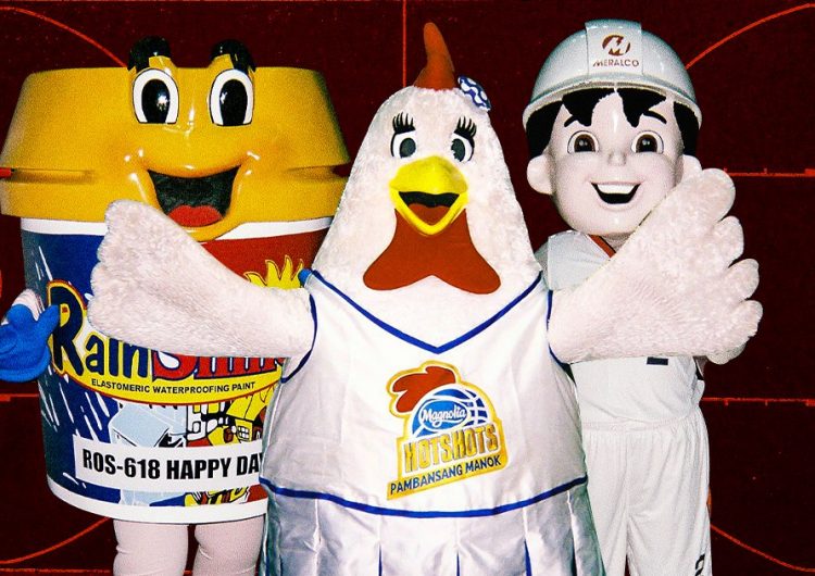 The Foam and the Furries: PBA Mascots
