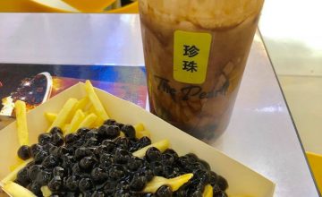 Wait, what? Boba-topped fries are a thing?