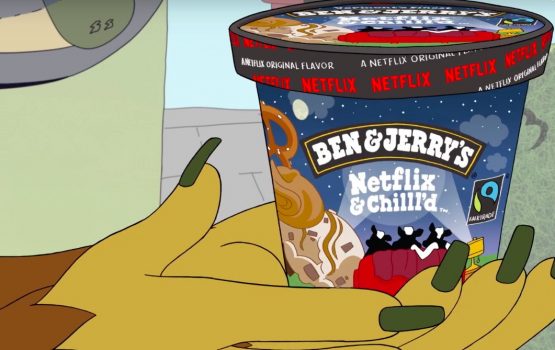 Okay, Ben & Jerry’s has a Netflix-flavored ice cream now