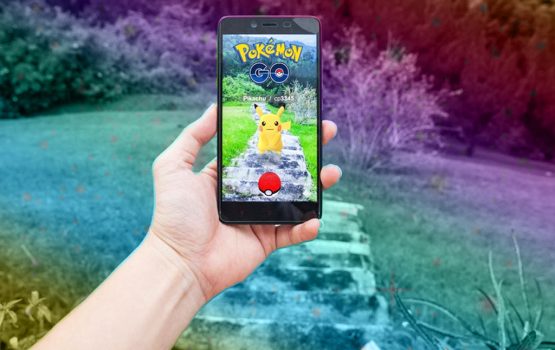 Pokemon masters, you can now play Pokémon Go at home