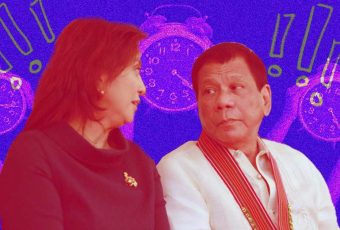 VP Robredo thanks COVID-19 frontliners while President Duterte thanks Bong Go