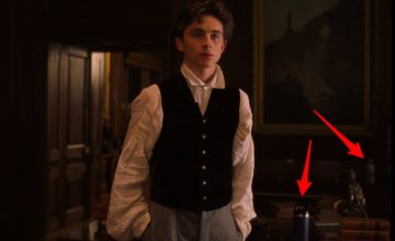 There’s a Hydro Flask behind Timothée Chalamet in this ‘Little Women’ scene