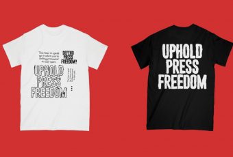 This local clothing brand reminds us to defend press freedom