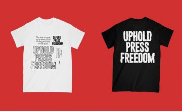 This local clothing brand reminds us to defend press freedom