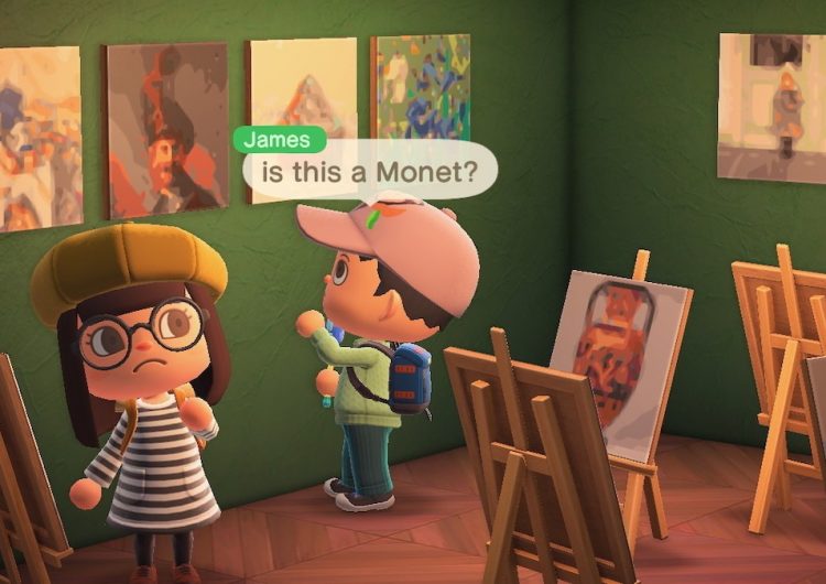 Decorate your Animal Crossing home with these famous artworks