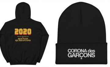 We want to cop these Corona des Garçons clothes for a cause