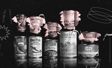 This art student transformed canned goods into protest statements