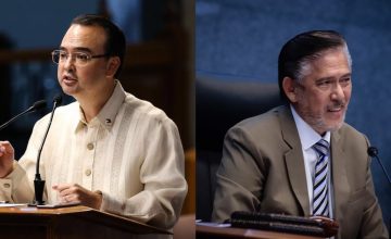 Sotto and Cayetano signed the Anti-Terrorism Bill last night