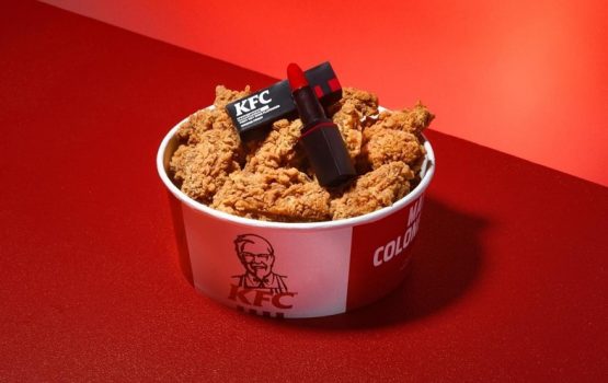 We live in a society where KFC hot wing-flavored lipstick exists