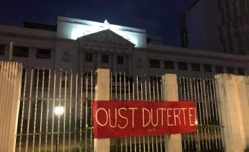 Spotted today: This banner at DLSU and the energy we need