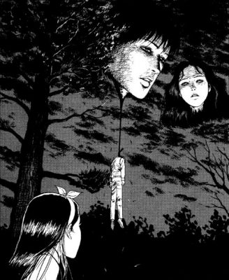 junji ito - hanging balloons