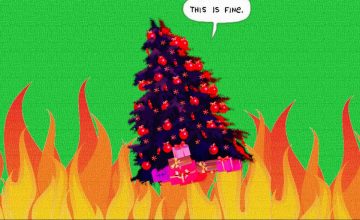 2020 X-mas mood: Mall Christmas tree burns ft. “Jingle Bells”