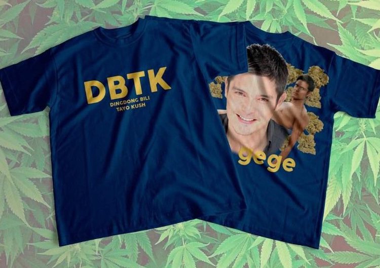 BTW, someone’s selling a DBTK (Dingdong Bili Tayo Kush) shirt on Shopee