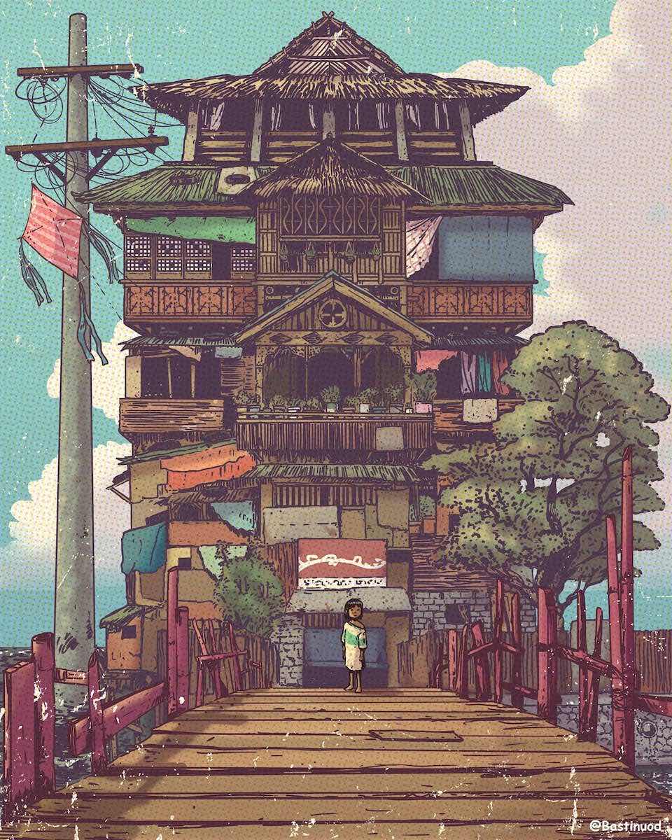 This Cebu artist turned Studio Ghibli into Filipino tales 1