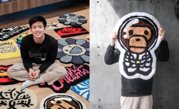 The next streetwear trend? Rugs. Just ask this 14-year-old artist
