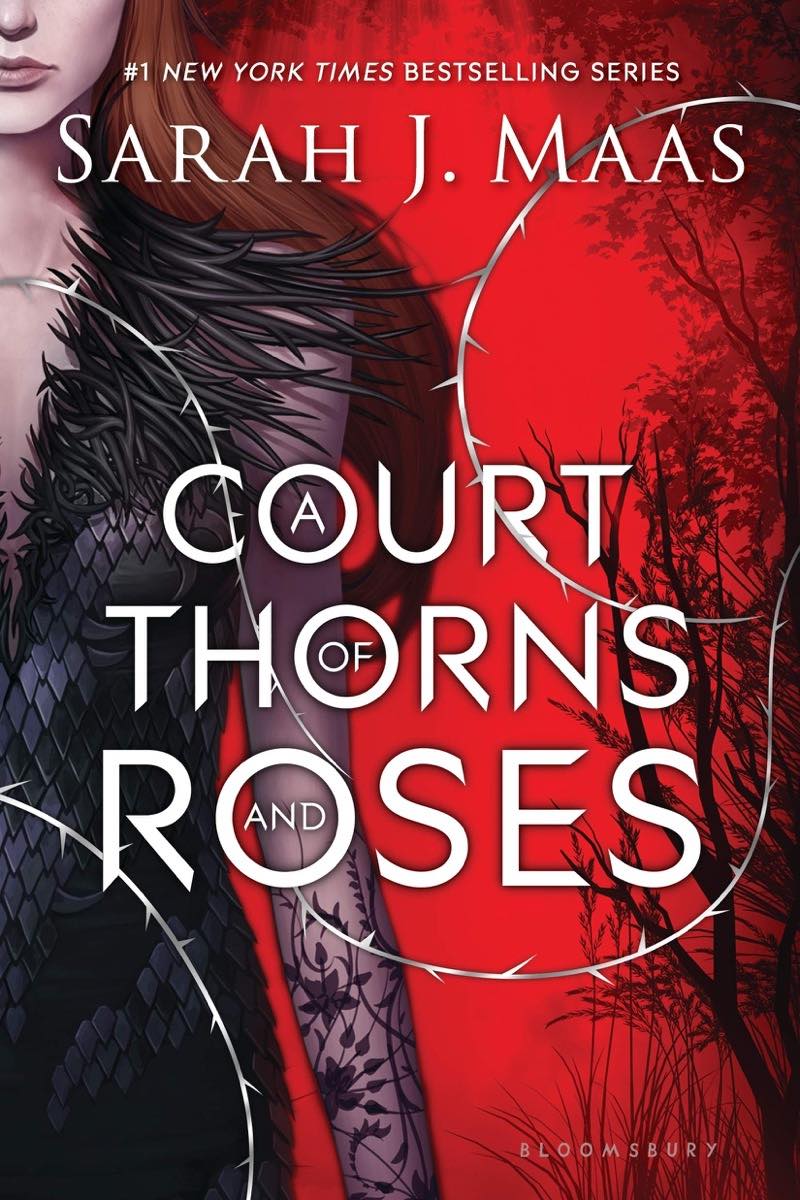 Cover of "A Court of Thornes and Roses" by Sarah J. Maas