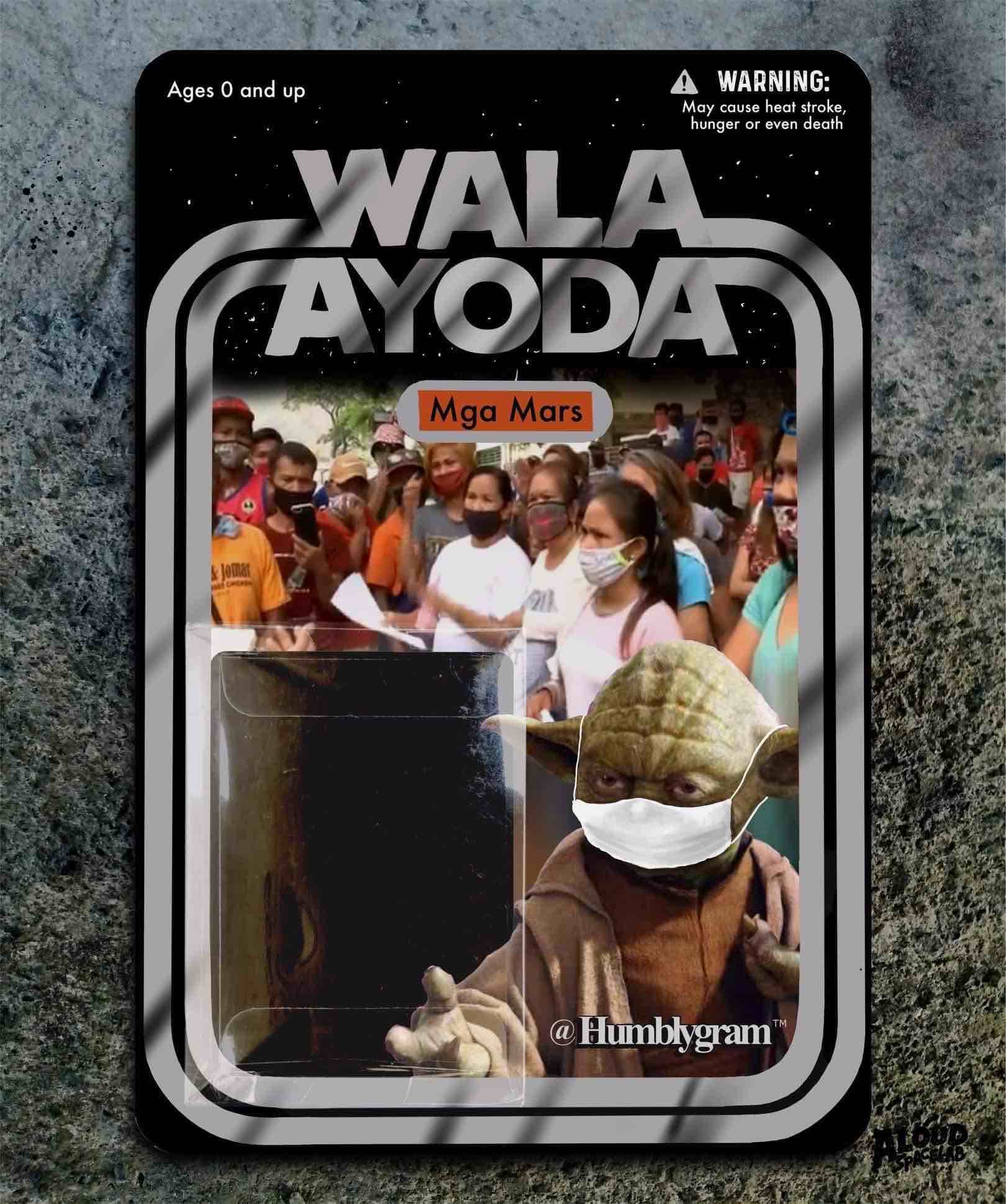 "Wala Ayoda Mga Mars" figurine