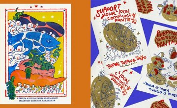 Help a soup kitchen by buying a riso poster for your community pantry