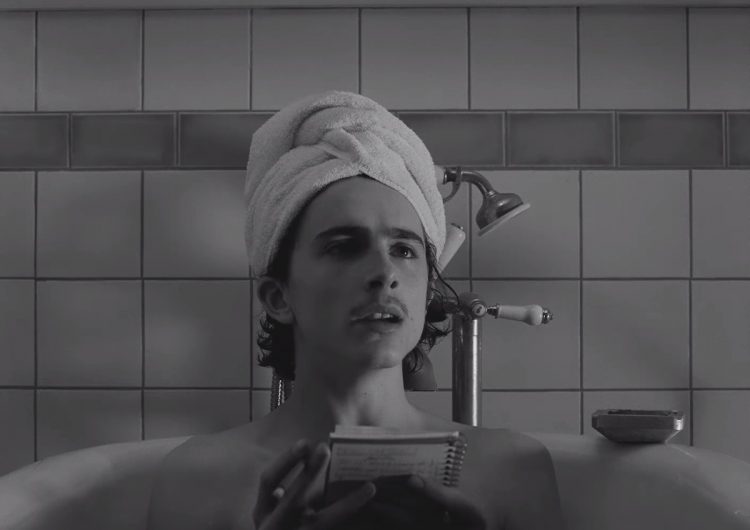 Behold, Timothée Chalamet takes a bath in this ‘The French Dispatch’ clip