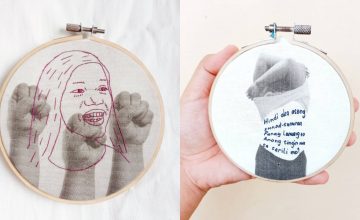 For this Samar-born artist, embroidery is protest