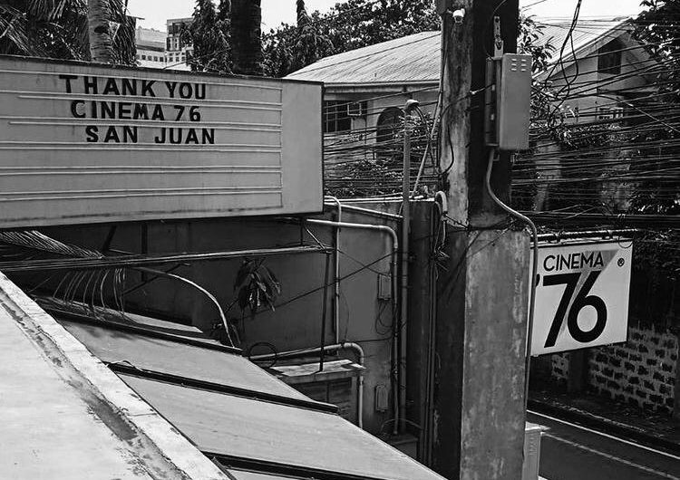 Cinema ’76 San Juan, a PH cinema haven, is officially closing