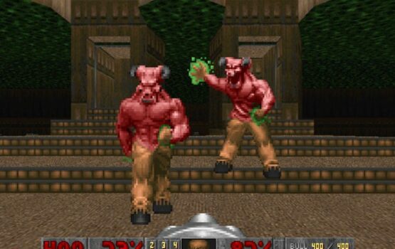 Yup, you can play old-school Doom on Twitter now