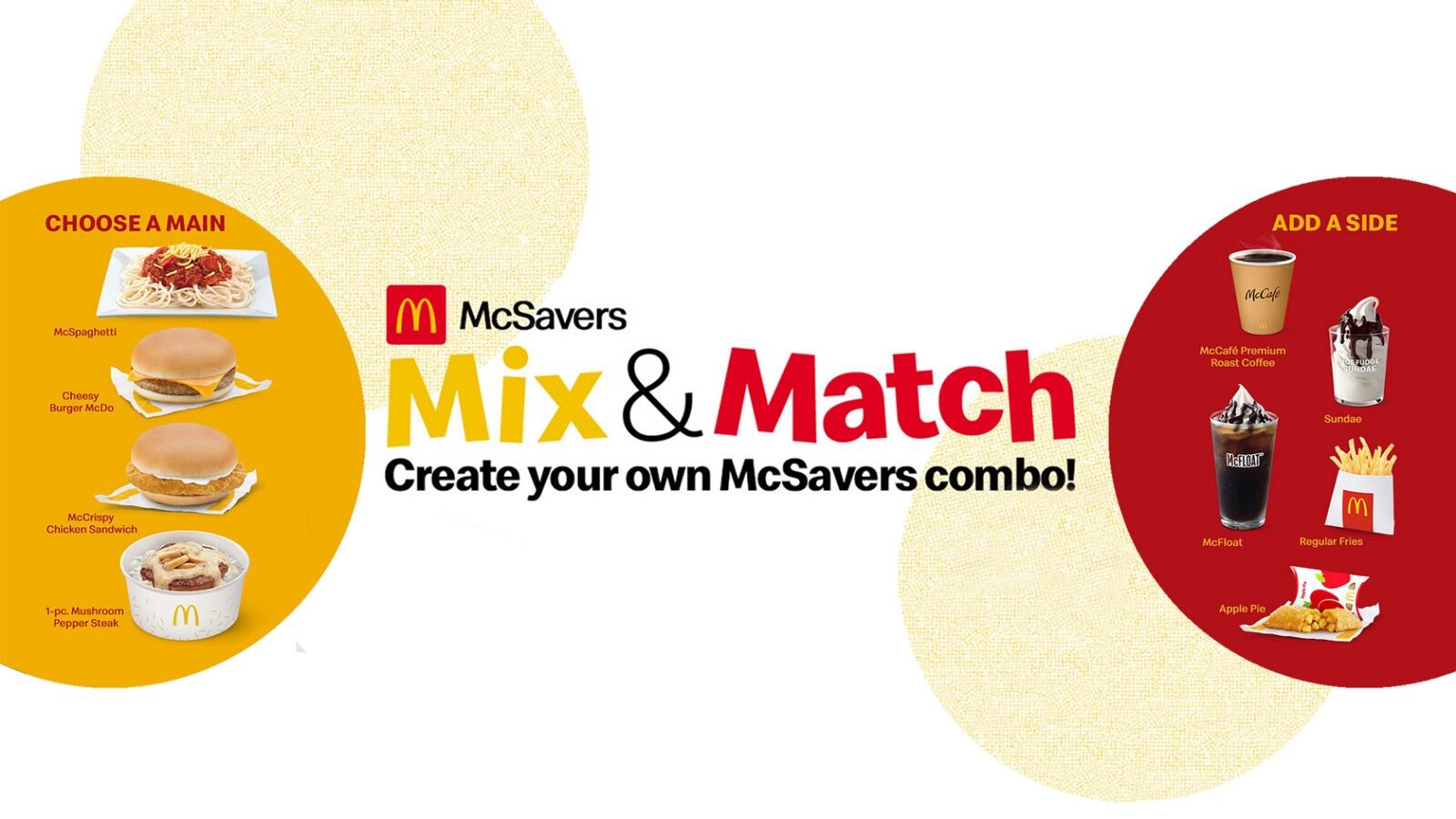 Up late Celebrating with friends? McSavers Mix & Match is your next go-to quick fix for all occasions - SCOUT