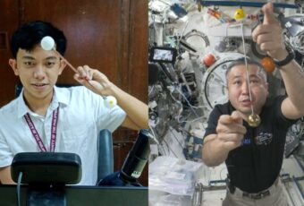 This UP student’s microgravity experiment was conducted on the Int’l Space Station