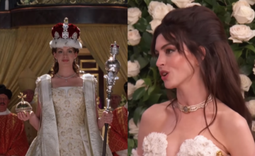 We’re reminiscing about ‘The Princess Diaries,’ thanks to Anne Hathaway’s Met Gala look