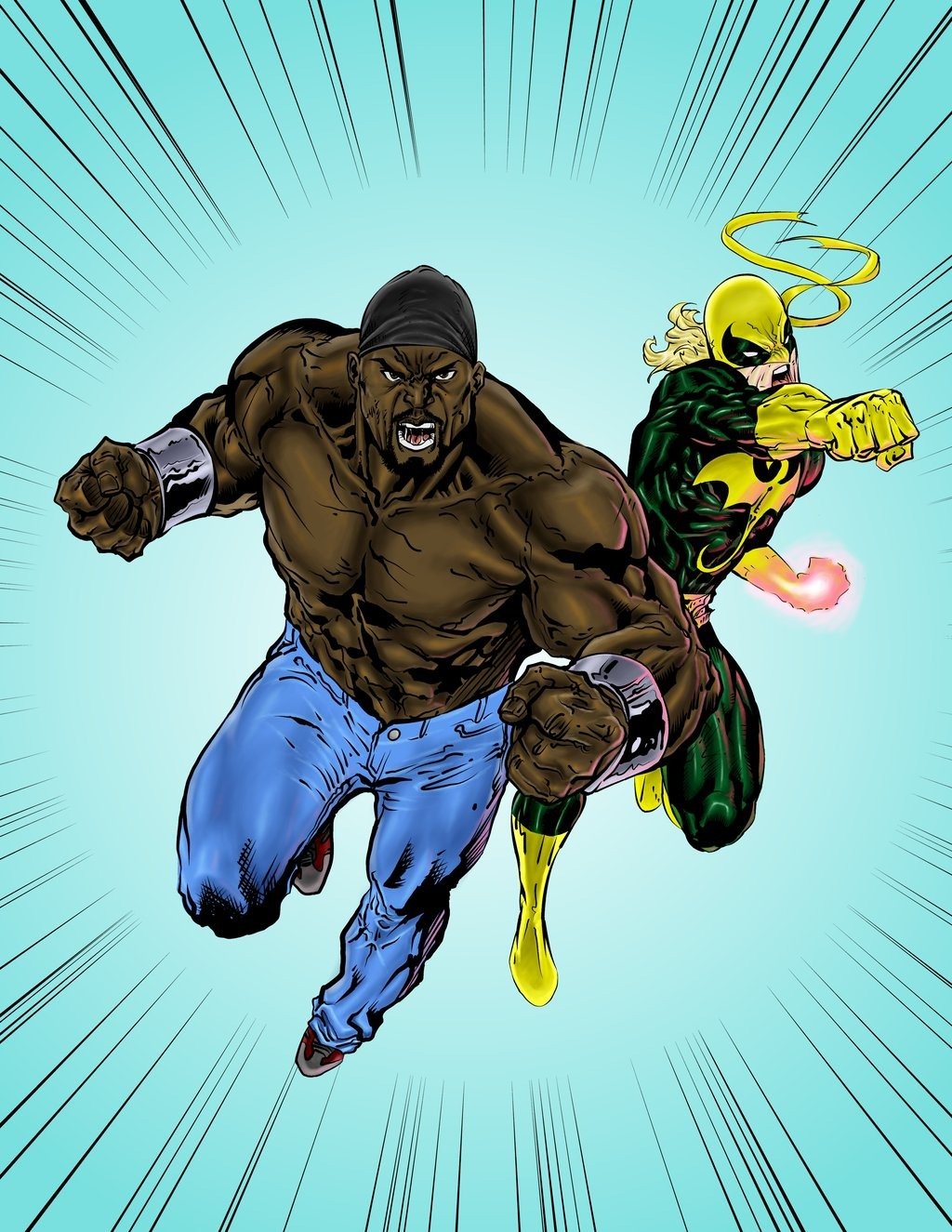 Marvel Reveals First Looks At Luke Cage And Iron Fist