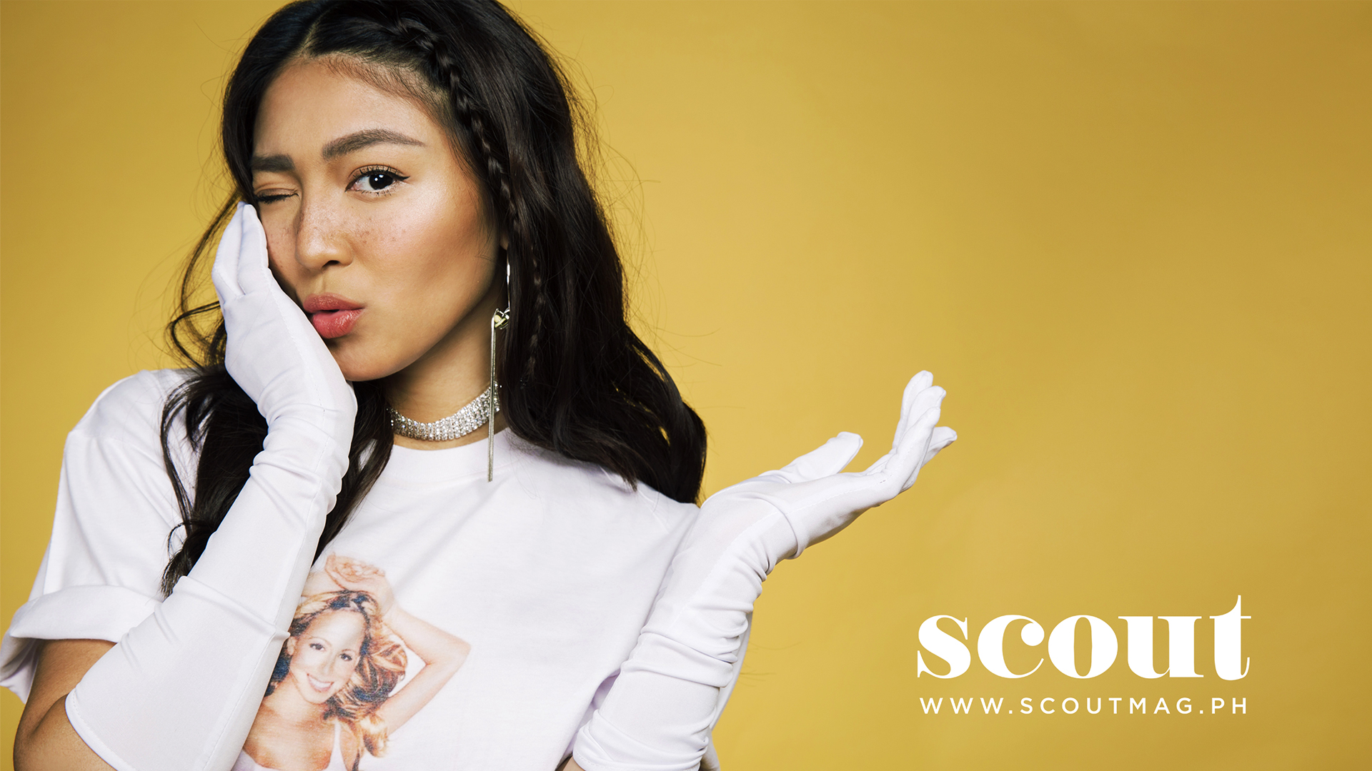 Nadine Lustre shows us how to deal with stubborn litterers