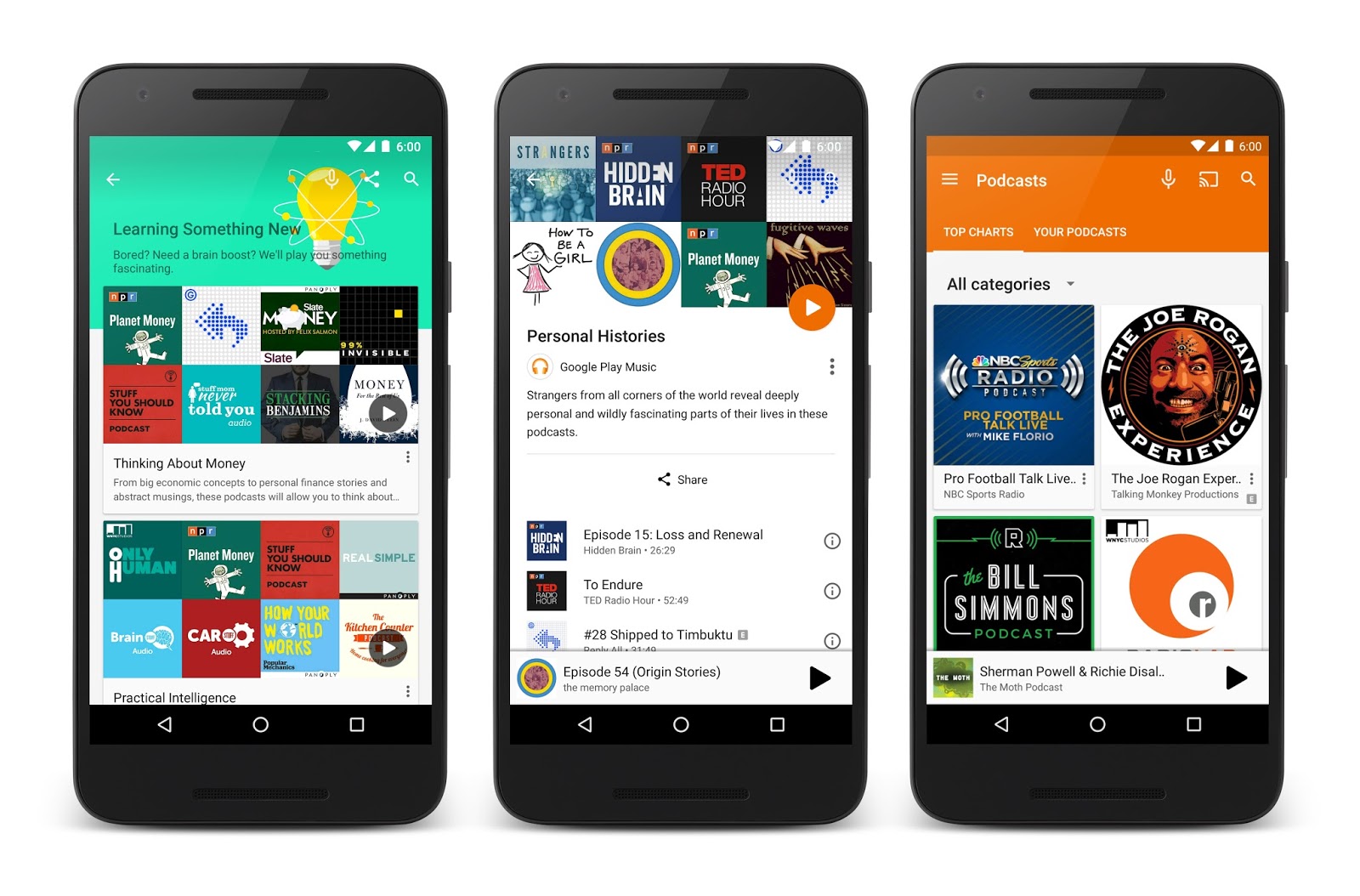 Podcasts Are Now Available In Google Play Music