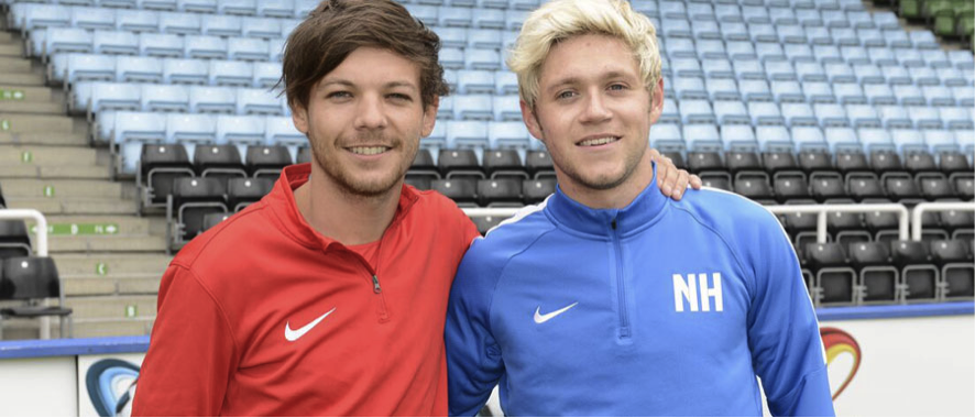 Louis Tomlinson and Niall Horan, in Opposite Directions